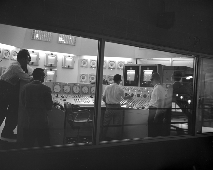 Space History Photo: Harold Geisler Takes Plum Brook Reactor Critical